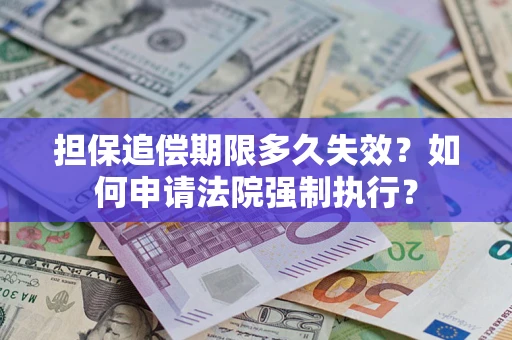 济南担保追偿期限多久失效？如何申请法院强制执行？