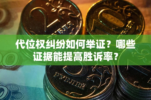 济南代位权纠纷如何举证？哪些证据能提高胜诉率？